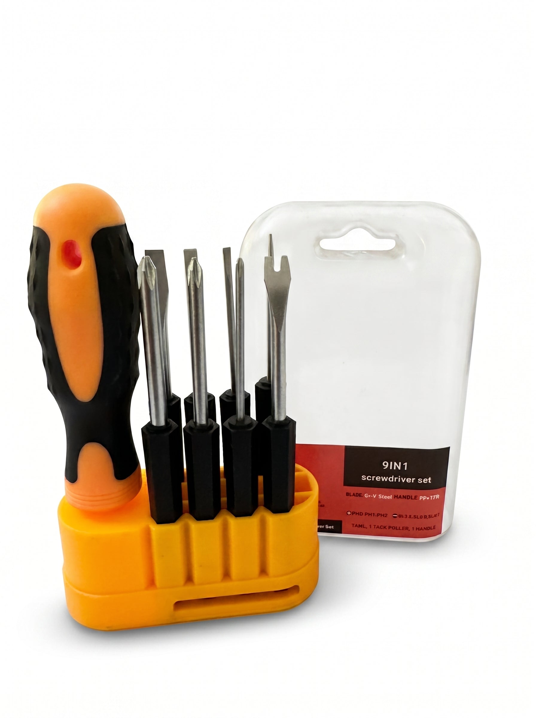 9 in 1 Screwdriver Set – Multi-Bit Precision Screwdriver Kit for Electronics, Electrical & Home Repair