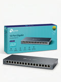 TP-Link TL-SG116 16-Port Gigabit Desktop Switch – 10/100/1000Mbps Network Switch